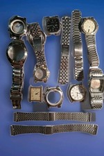 Grande Lotto Stock Ricambi Seiko Citizen Sector Breil -casse-custodie-cinturini 