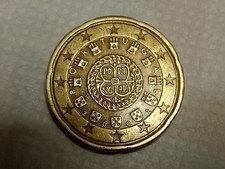 Moneta 20 centesimi di Euro Portogallo 2002