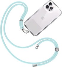 Cordino Cellulare Universale Nylon Sicurezza Porta Smartphone da Collo