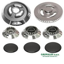 KIT BRUCIATORI E PIATTELLI PER CUCINA PIANO COTTURA 4 FUOCHI SMEG SRV564