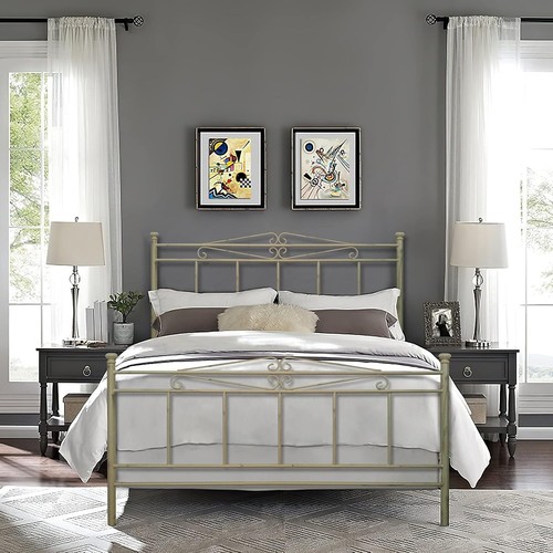 Letto ferro battuto modello - letto,