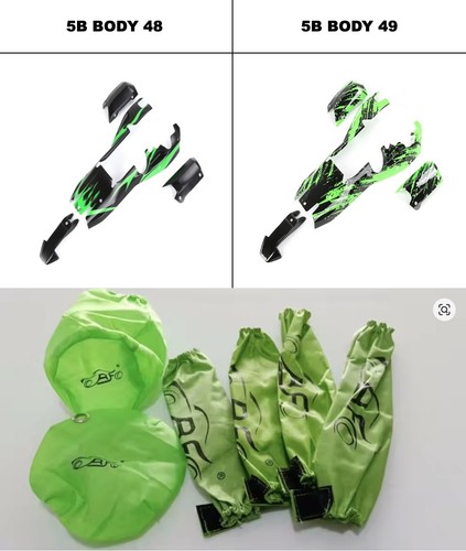Scocca copricorpo tema verde - , +