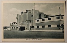 CARTOLINA STORICA - COLONIALISMO FASCISMO, BENGASI LIBIA, CASA DEL BALILLA, 1938