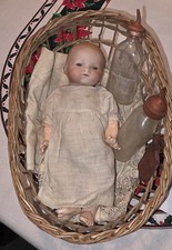 Antica bambola testa di moro