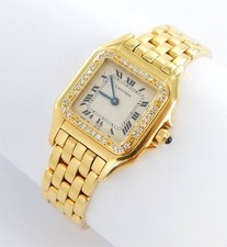 Cartier Panthere Lady diamanti oro 18 kt 22 mm mini ref. 1070 2