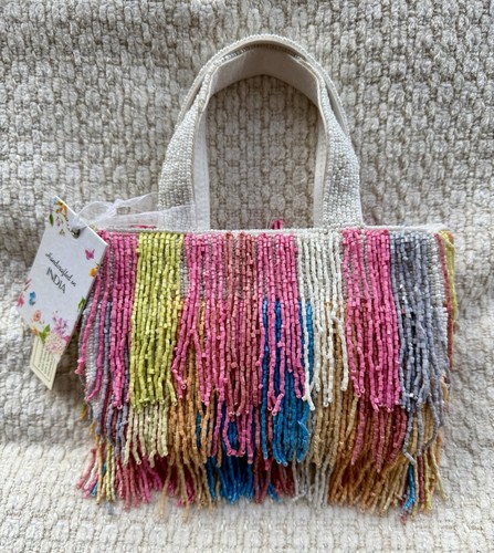 Borsa piccola multicolore con