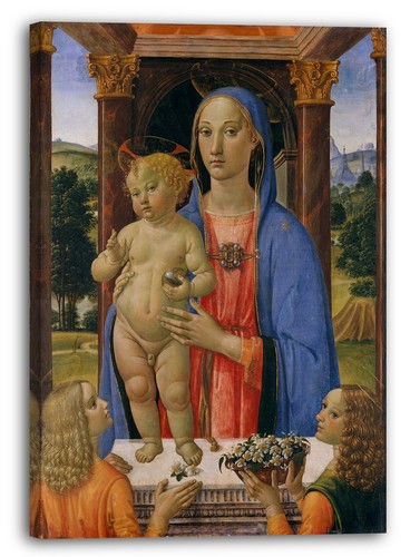 Tela cornice cosimo rosselli - tela/cornice,