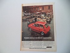 advertising Pubblicità 1978 FIAT 126 PERSONAL