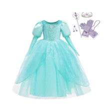 Abito Ariel Compleanno