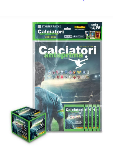 Panini calciatori anteprima - panini,