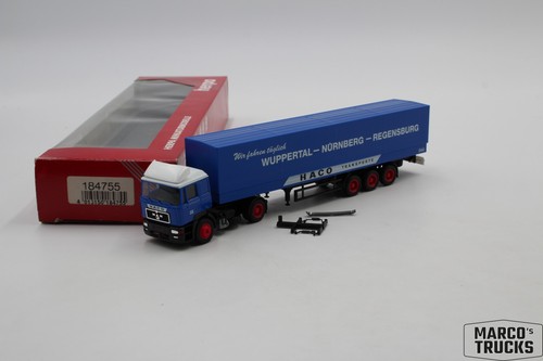 Herpa man f2000 semi haco - semi, "haco"