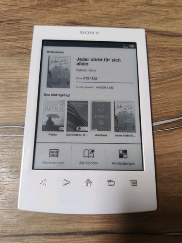 Sony prs ebook reader - sony, prs-t2
