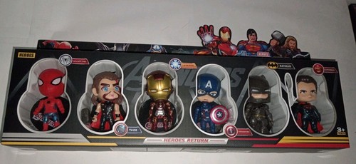 Set action figures avengers - set,