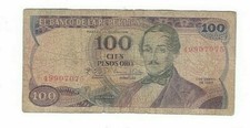 Banconota, 100 pesos oro