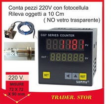 Contapezzi con sensore