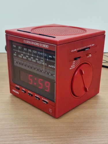 Sveglia vintage philips d3100 - philips,
