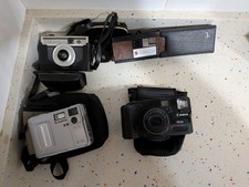 Vintage Camera Lot - Working Fujifilm MX-1200 + Agfa IS0-Rapid I Agfa Pocket...