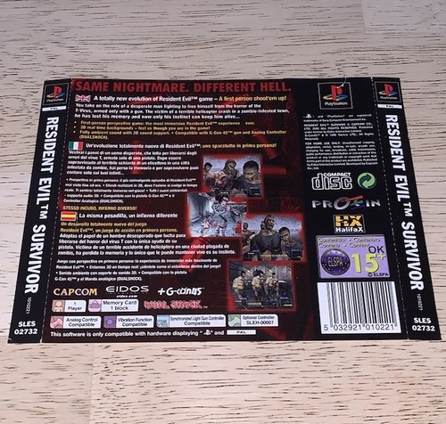 Resident evil survivor sony - resident,