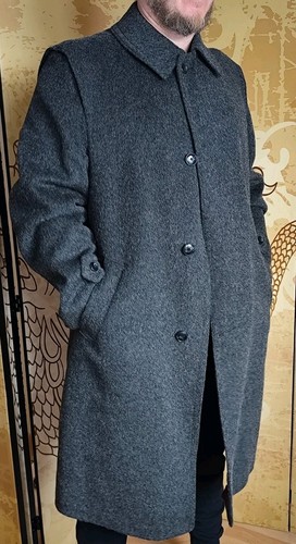 Cappotto lana vintage oratop - cappotto,