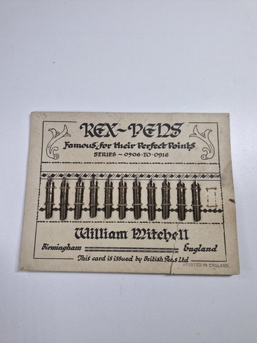 Vintage fountain pen nibs rex - fountain,