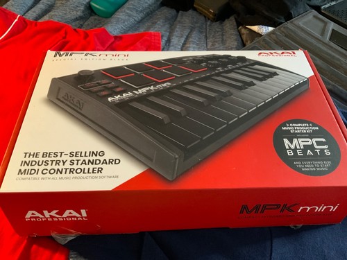 Controller midi akai mpk - midi, mini