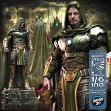 Iron Doom, Marvel, 1/4-1/24, personaggio, non dipinto, stampa 3D, statua, Sanix3D, MFW