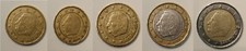 Monete rare euro del belgio - del,