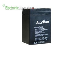 Batteria ricaricabile per lampade di emergenza beghelli 6 volt  5 ah al piombo