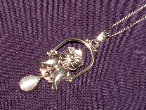 Collana rimorchio perla - +, rimorchio,