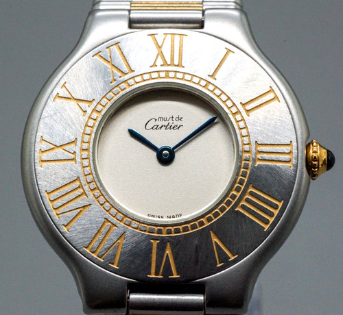 Orologio vintage cartier must - orologio,