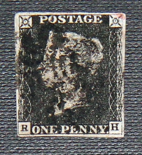 1840 one penny nero - 1840, 1d