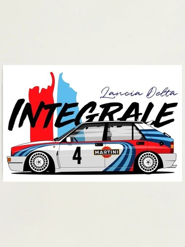 Targa martini lancia delta