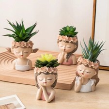 Vaso fiori moderno ragazza