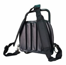 Zaino ricambio per decespugliatori con struttura in metallo in similpelle