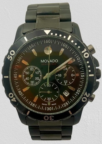 Luxury look movado - look, chronograph