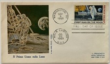 Busta Primo Giorno - Il Primo Uomo Sulla Luna 1969 FDC