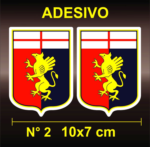 Adesivo sticker genoa - sticker,