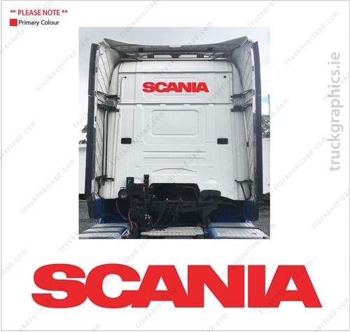 Scania back cab streamline - back,