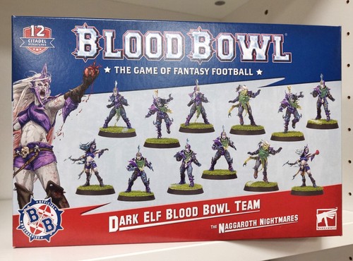 Blood bowl team dark elf - bowl,