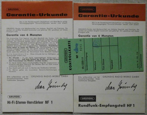 Grundig certificato di - grundig,,