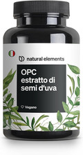 Integratore OPC – Estratto Di Semi D’Uva OPC – 240 Capsule per 8 Mesi –  – OPC T
