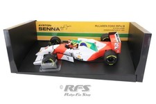 McLaren MP4/8 Ayrton Senna vincitore Formula 1 GP d'Europa 1993 1:18 Minichamps