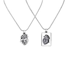 2 Pcs Collane Coppia Collana