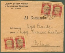 FIUME. Lettera del 27.2.1922