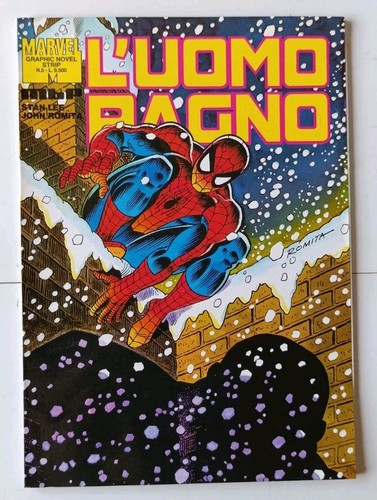 Uomo ragno graphic novel - l'uomo,
