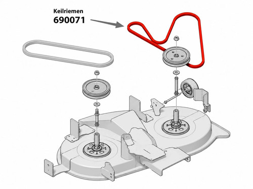 Cinghia trapezoidale per