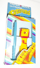 PAPER MATE 80s italy penna + Cintametro cintura misuratrice gadget in box