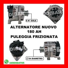 ALTERNATORE NUOVO 180 AH BMW
