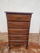 CASSETTIERA 5 CASSETTI, PROVENZALE IN ROVERE