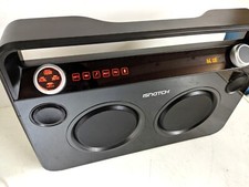 Radio portatile isnatch soundbox boombox usb mp3 microfono bluetooth telecomando